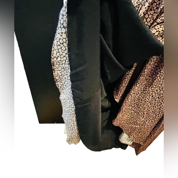 NWT Size Medium Anthropologie Hutch ELMA High Low Wrap Dress Pink/Peach/Copper - Picture 13 of 16